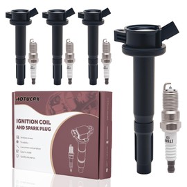 Set of 6 UF486 Ignition Coils and SP486 Iridium Spark Plugs for Ford Fusion 2006-2012, Escape 2009-2012 & Lincoln Zephyr 2006 & Mercury Mariner 2009-2011, Milan 2006-2011, 3.0L