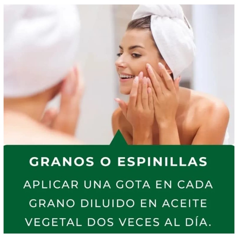 Aceite Esencial De Árbol De Té Antimicotico 100% Natural (10