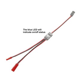 2Pcs RC Remote Controlled on/Off Electronic Switch Relay for RC Airplane Car Truck Boat LED Light Drone(20A)