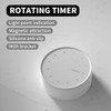 XINHEFENG Digital Kitchen Timer, Visual Timers, Light Point Display, Magnetic,