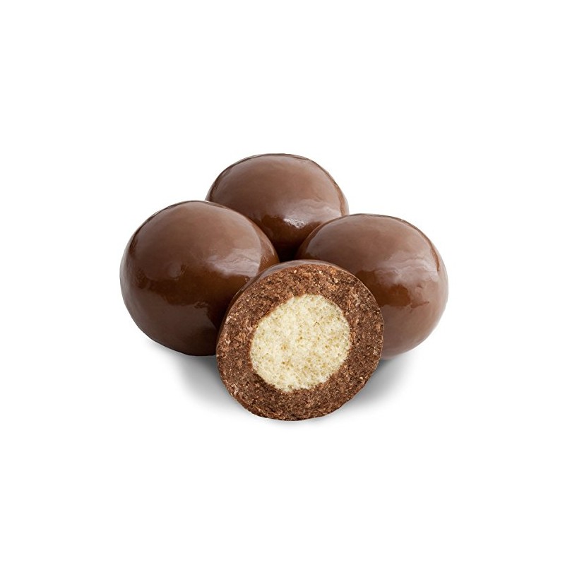 Dulcefina chocolate and Sweets, Milk Chocolate Triple Dipped Malt Balls