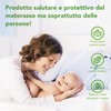 Double Bed Mattress Protector 63x75 Inch Waterproof Natural Bamboo Terry