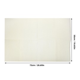 TEHAUX 1 Set Cross Stitch Meshes Embroidery Fabric for DIY Crafts Gridding Cloth for Needlework Easy to Use Embroidery Cloth for Decorative Projects