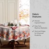 Elrene Home Fashions Botanical Harvest Pumpkin Engineered Tablecloth, 70" Round