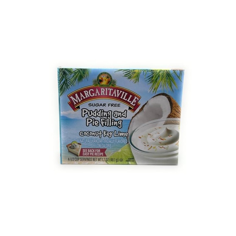 Margaritaville Sugar Free Instant Pudding and Pie Filling Mix 1.7oz