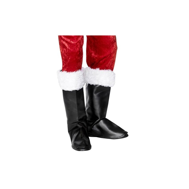 Smiffys Santa Boot Covers Shoe size