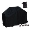 Kisangel BBQ Grill Protector Waterproof Oxford Barbecue Cover Heavy Duty