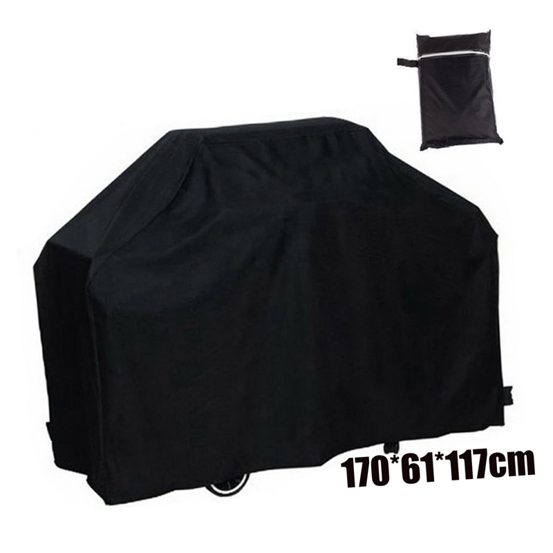 Kisangel BBQ Grill Protector Waterproof Oxford Barbecue Cover Heavy Duty