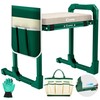 Saker Garden Kneeler and Seat Foldable Gardening Stool with Extendable