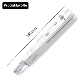 IUSOT PunchDown Tool for Krone, Professional Punch Down Tool for RJ45 Socket Cat5/Cat6/Ca7 & Telephone Cable Impact Terminal Insertion Tools with Wire Stripper Combo