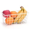 Hanging Kitchen Baskets Adhesive Sturdy Wire Storage Baskets with Kitchen