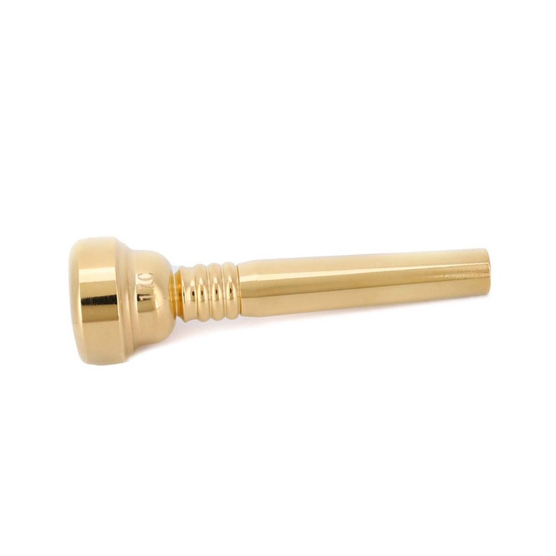 Trumpet Mouthpiece Gold Fashionable Look Beginner Musical Instrument Accessories 17C