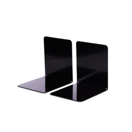 MAUL 14 x 12 x 14 cm Metal Premium Magnetic Holding Book End - Black (Pack of 2)