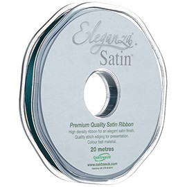 ELEGANZA Double Faced Satin 6mm x 20m Green No.50