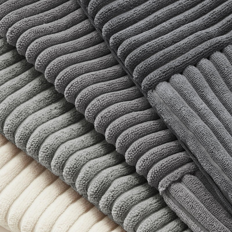 Topfinel Cushion Cover, 50 x 50 cm, Grey, Set of