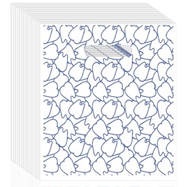 100 bolsas dentales, bolsas dentales para el cuidado del paciente de dientes, bolsas dentales de 9 x 8 pulgadas, para clínicas dentales, escuelas y uso del paciente (estilo 8)