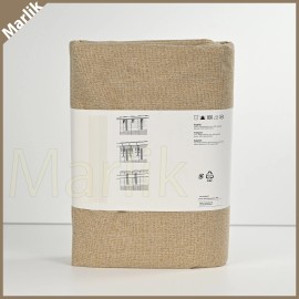 IKEA ROSENMANDEL Room Darkening Curtains 2 Panels Yellow-beige/B