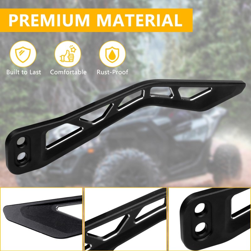 BESTAOO X3 Door Handle Latches Compatible with 2017-2023 Can-Am Maverick