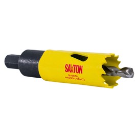 Saxton HSS Hole Saw Cutter M42 Bi-Metal 8% Cobalt Heavy Duty + Arbor (14mm – 230mm) (22mm + Arbor)