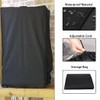 J&C 20x20x35in Square Patio Fire Column Cover Waterproof Dustproof Fire