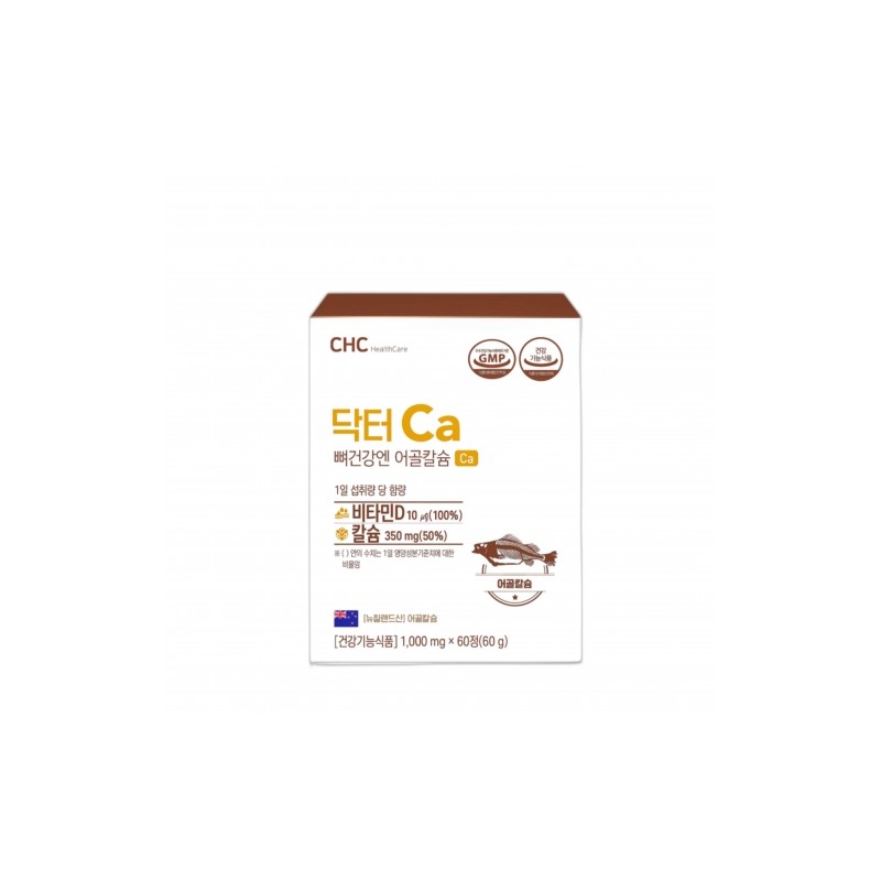 CHC Dr. Ca (Fish Bone Calcium) 1,000mg 60 Tablets /