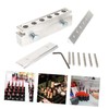 MERRYHAPY Diy Lipstick Kit 4 Holes Aluminum Molds Lipstick Making