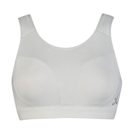 Cedar Brew X Wacoal HTY158 Women's Sports Bra, High Support Type, Firmly Protecting Your Bust, Sweat Absorbent, Quick Drying (Front Bodic), For Marathons, Running, Ball Games, Etc, LG