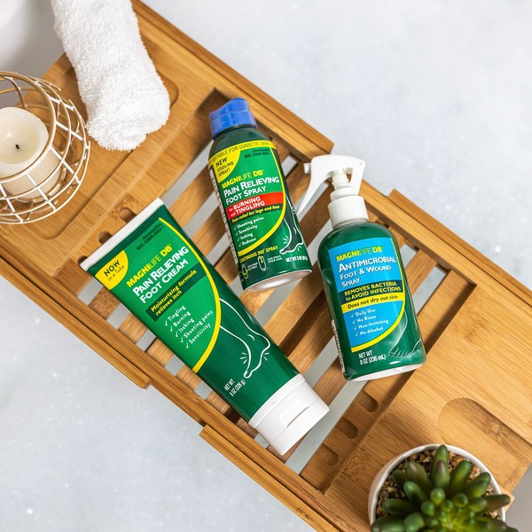 MagniLife MagniLife DB Pain Relieving Foot Spray, Naturally Cooling Pain