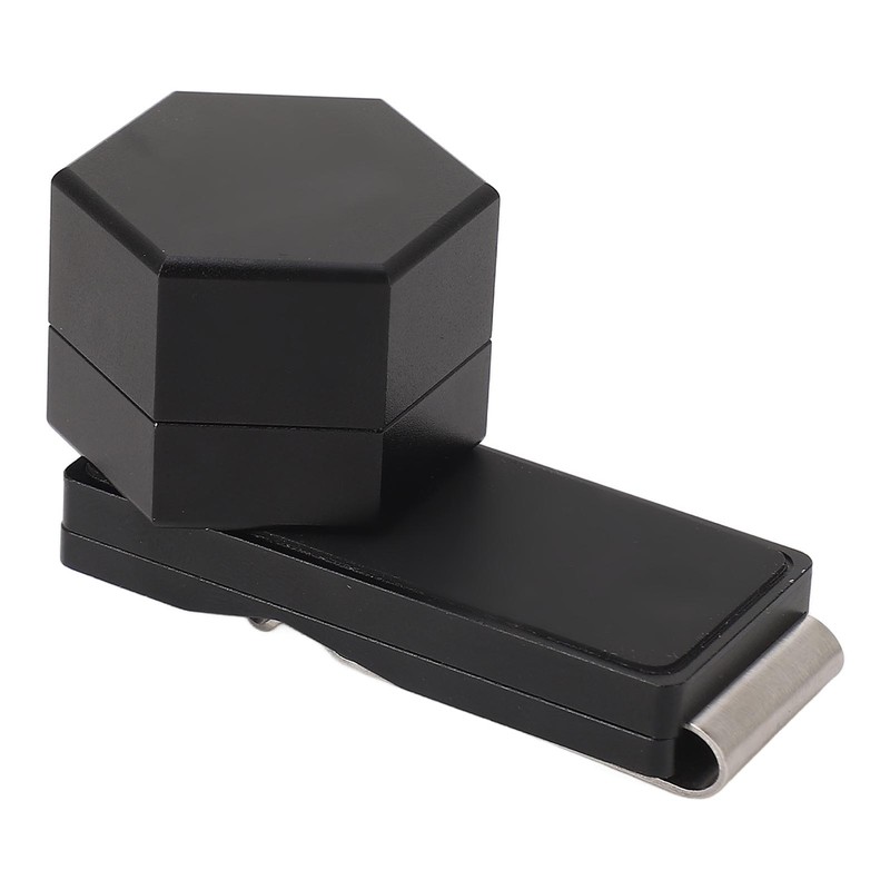 Mini Portable Magnetic Billiard Cue Chalk Case Black Billiard Cue