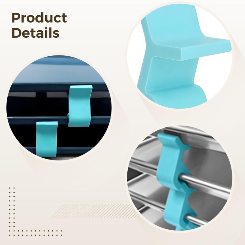 16 Pcs Baking Sheet Stackers, Cookie Sheet Stacking Clips, Reusable