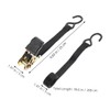 Alipis Retractable Ratchet Straps Weather Resistant Cargo Tie Down Straps