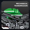 DAHONPA Green Motorcycle Building Blocks Set - 867-Piece Intricate Model,