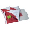 Rexel Smart Desk/2102042 A4 Display Book Clear/Red (Pack of 5