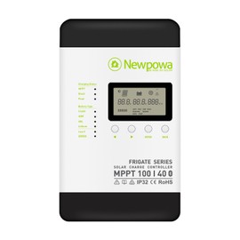 Newpowa 40A MPPT Solar Charge Controller, 12V/24V DC Input, Max Input Power 520/1040W