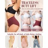 LEVAO Women Tummy Control Underwear, High Waisted Seamless Panties No
