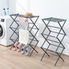 APEXCHASER Clothes Drying Rack, 3-Tier Laundry Drying Rack for Clothes,