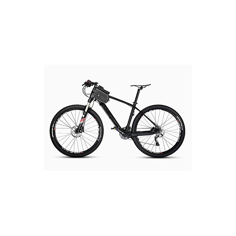 VOANZO Large Capacity Bicycle Frame Bag, 6 Inches Cellphone TPU