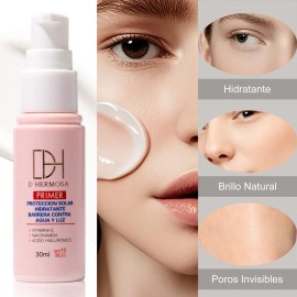 Primer Maquillaje DH Crema SPF 15 Reduce Poros Hipoalergnico 30ml                                                                                     