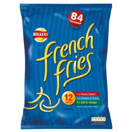 Wanderer Französisch Fries - Vielfalt (12x19g) - Packung mit 2