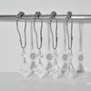 SUQ I OME Shower Curtain Hooks Rings for Bathroom,Set of