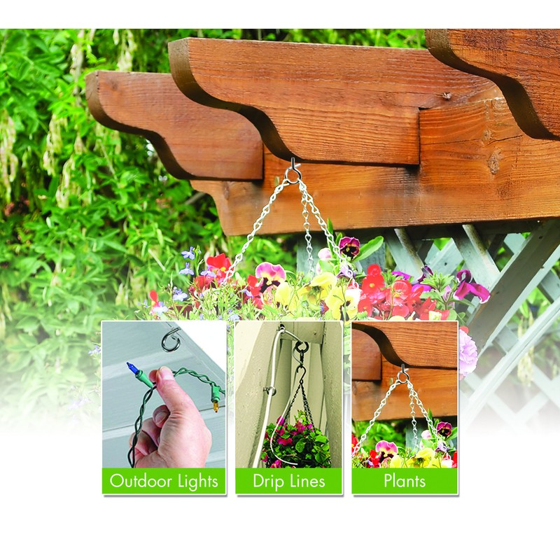 Hangman Q-Hanger Easy Release Wire Hanger - Christmas Light Hanger