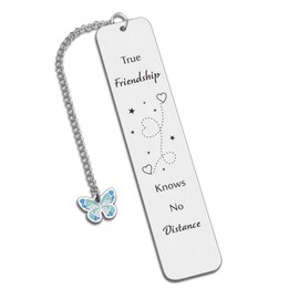 Womens Gifts for Christmas Long Distance Friendship Bookmark Gifts for Women Friends Going Away Gifts Farewell Gifts for Bestie Best Friends Birthday Gifts for Women Sister Gifts Book Marks