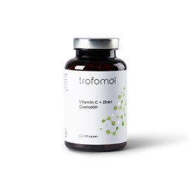 Vitamin C + Zink + Quercetin – Dreifachschutz für dein Immunsystem – 120 vegane Kapseln – laborgeprüft in Deutschland – antioxidativ & entzündungshemmend – ohne Zusatzstoffe