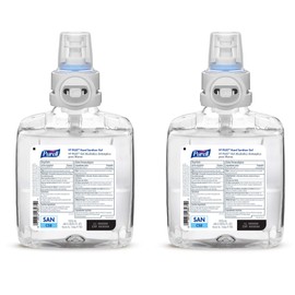 PURELL VF PLUS Hand Sanitizer Gel, Fragrance Free, 1200 mL Refill for PURELL CS8 Automatic Hand Sanitizer Dispenser (Pack of 2) – 7899-02