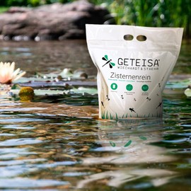 GETEISA Cistern-clean, 5 kg, effective water conditioner for cisterns and rainwater tanks, quick care, removes sediment, active oxygen, odourless, environmentally friendly, made in Germany