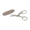 Henbor Eye Brow Shaping Scissors - Premium Nickel Plated Special