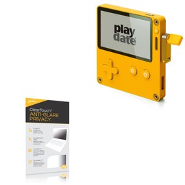 BoxWave Screen Protector Compatible with Panic Playdate - ClearTouch Anti-Glare Privacy (2-Pack), Privacy Screen Protector Flexible Film Anti-Glare