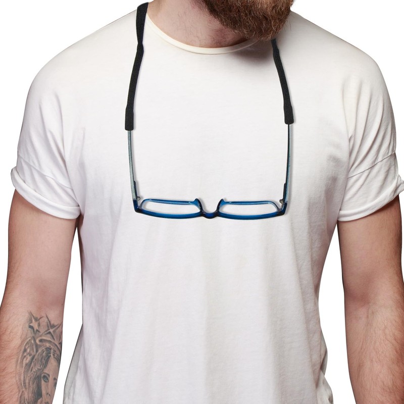DESKEMAI Eyeglasses Holder Straps, Adjustable Neck Lanyard Cord, Sports Sunglasses