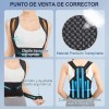 Corrector Postura Espalda Para Hombre Y Mujer Ajustable Faja