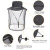 Mosquito Head Net Hat Midge Hat with Removable Net Wide